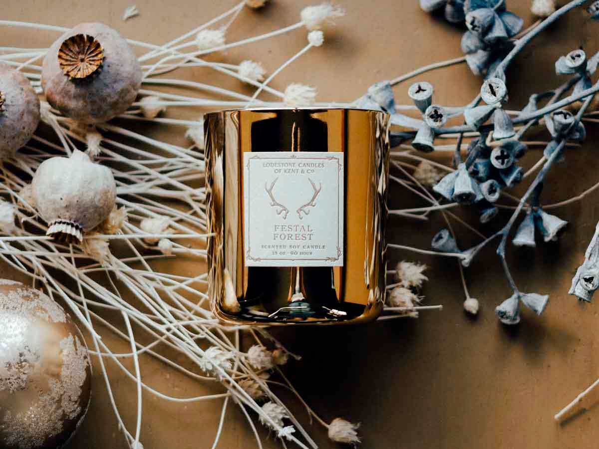 Festal Forest I Luxury Soy Candle