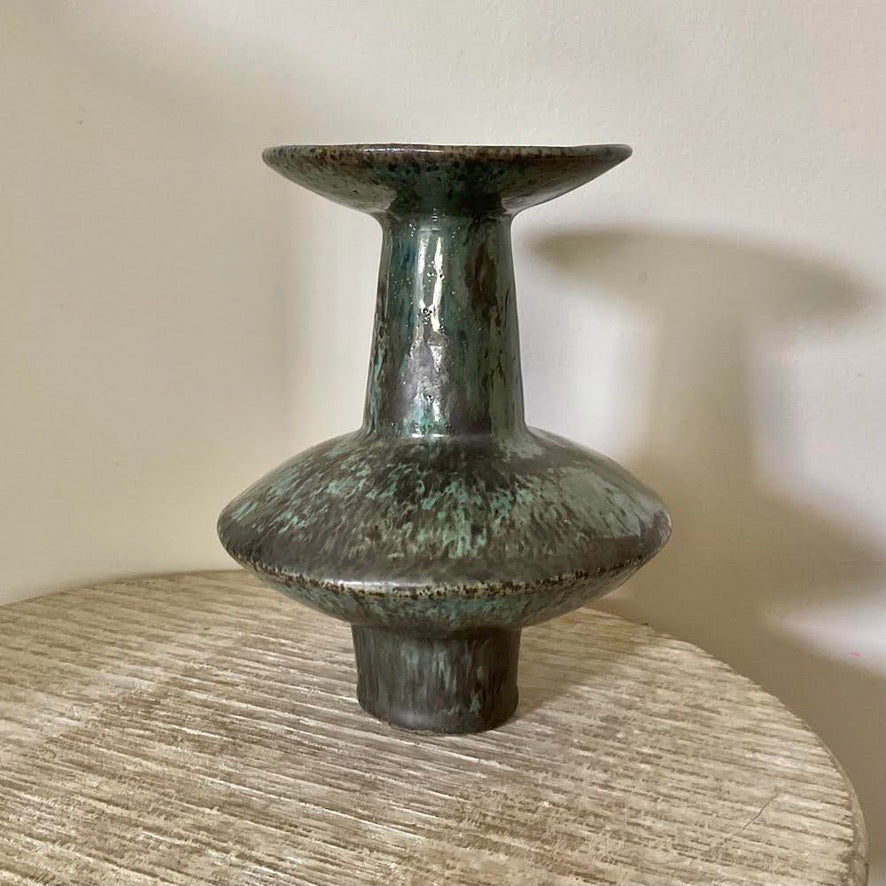 Claude Renaud Verdi Gris Top Vase