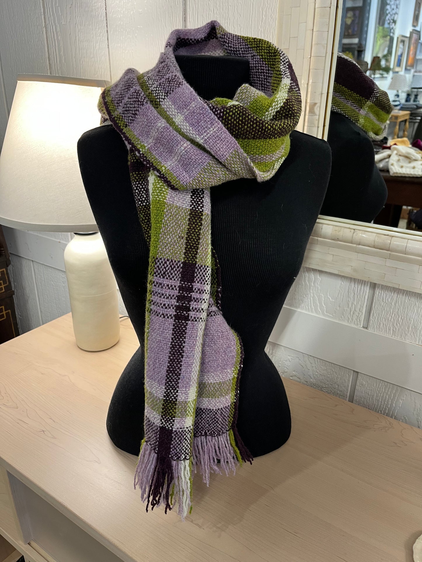 Handwoven Wool Scarf