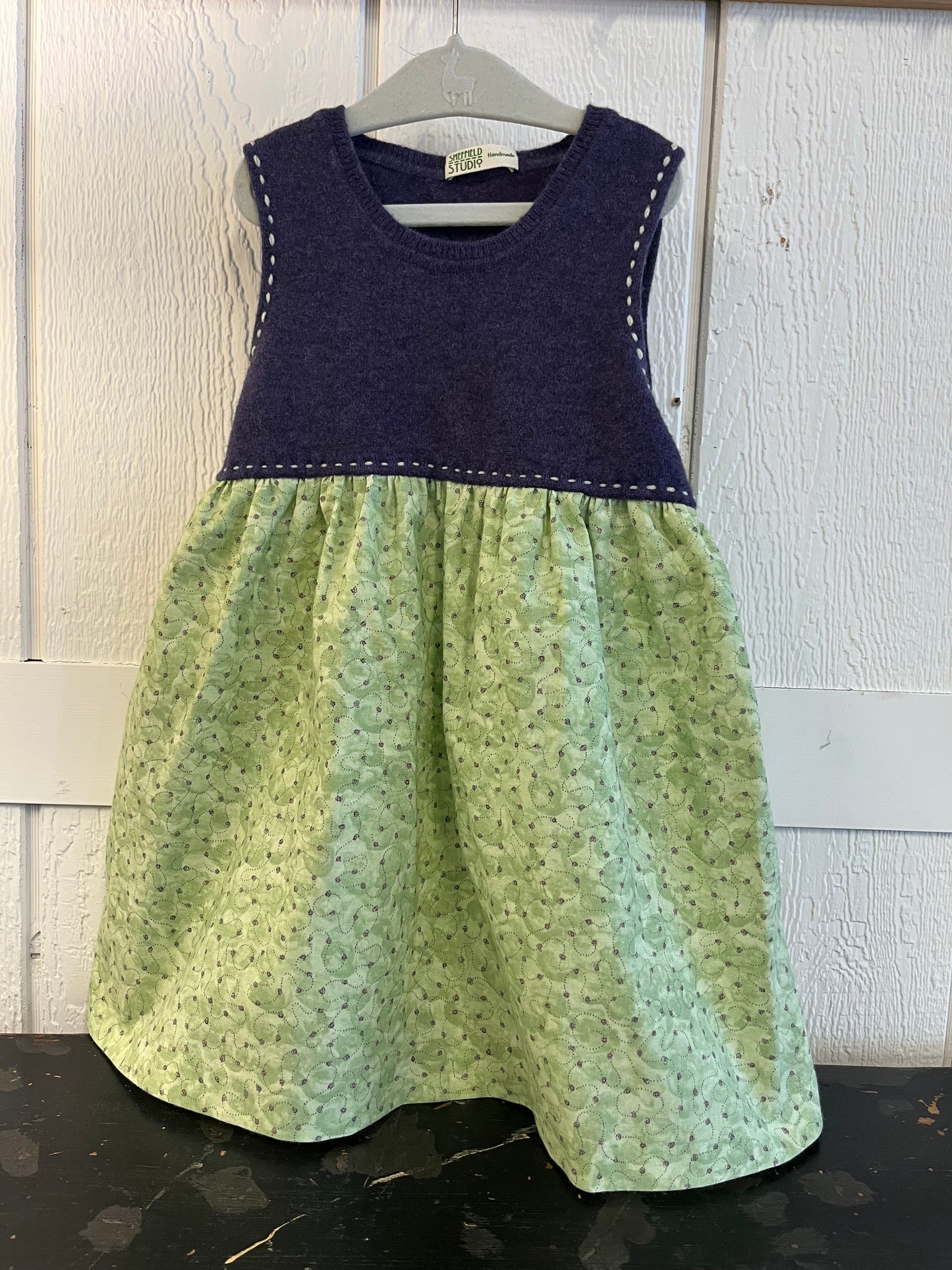 Repurposed Cashmere & Cotton Jumper 3-4T