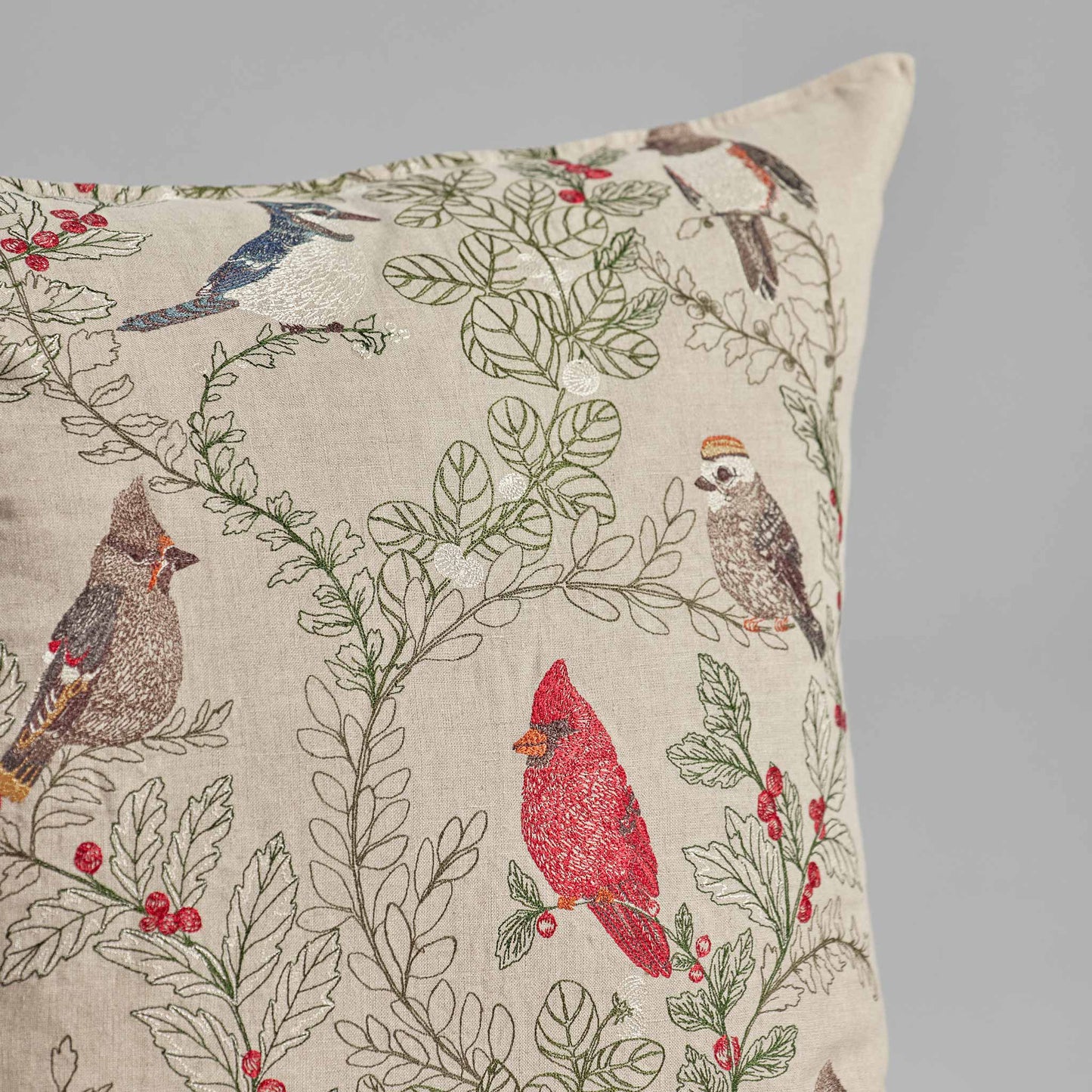 Feathered Flock Pillow