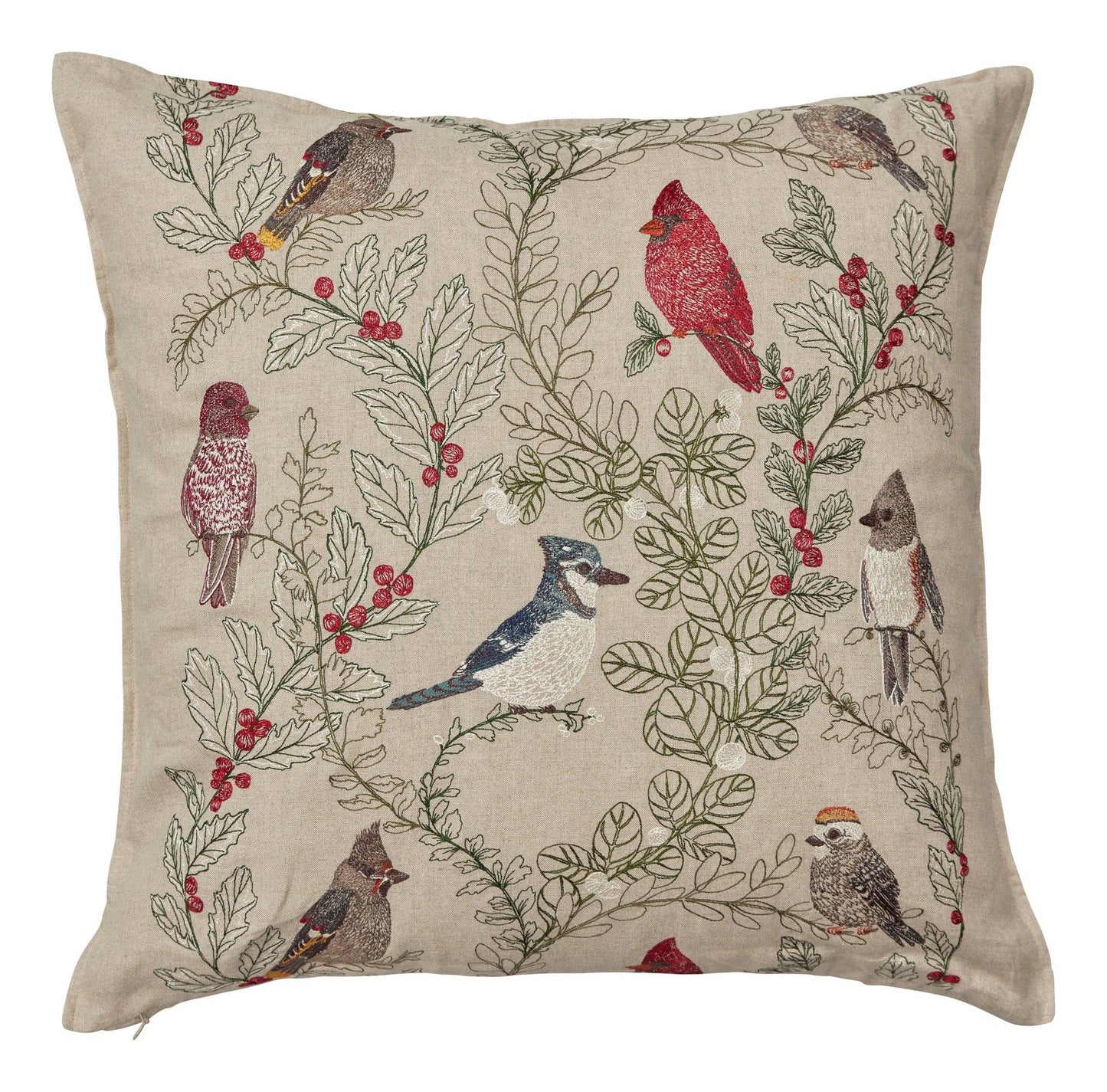 Feathered Flock Pillow