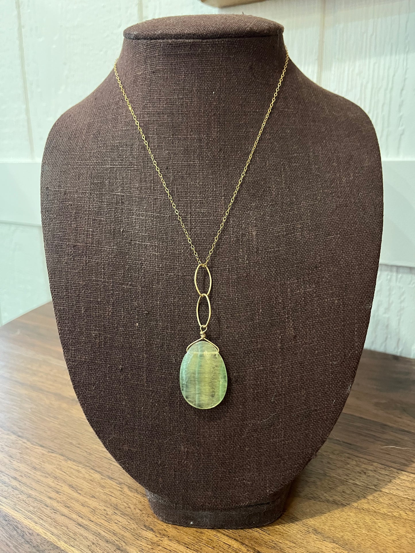 Green Garnet Necklace - S