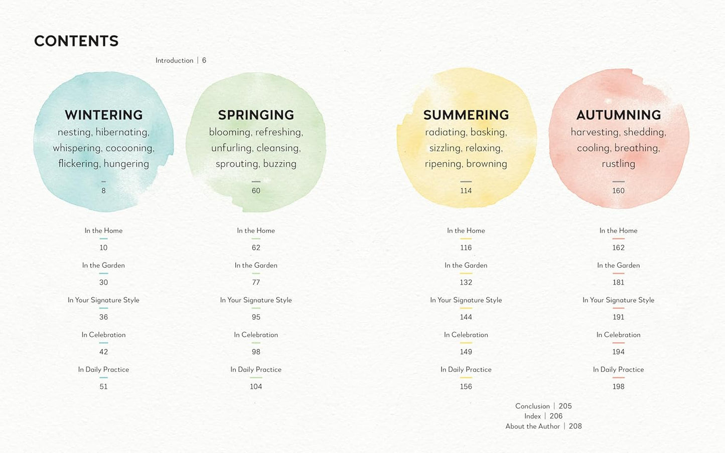 A Year of Garden-Inpired Living by Linda Vater