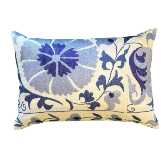 Embroidered John Robshaw Suzani Pillow