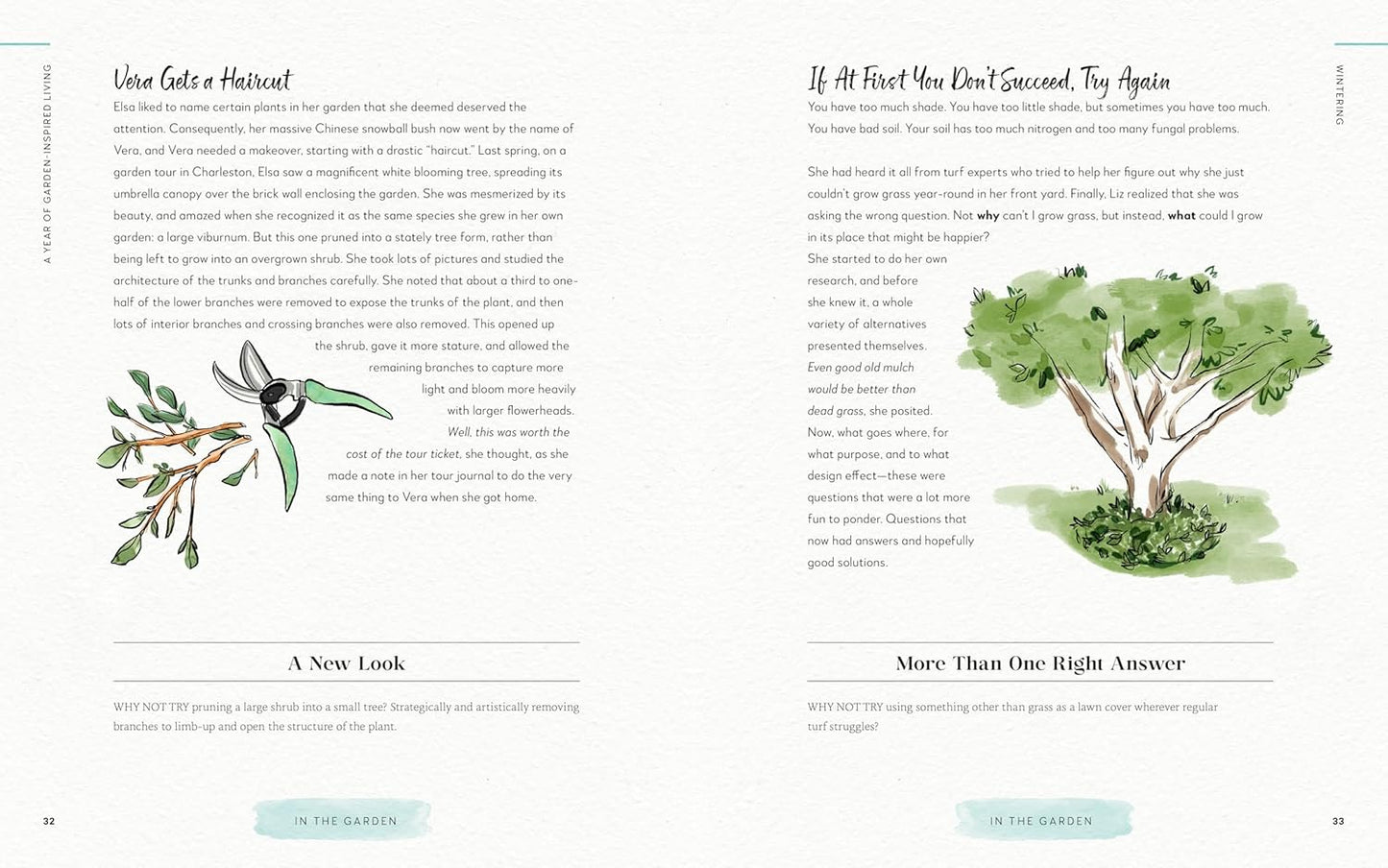 A Year of Garden-Inpired Living by Linda Vater