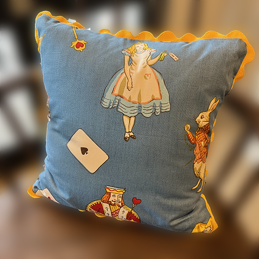 Jane Churchill, "Alice in Wonderland" Pillow