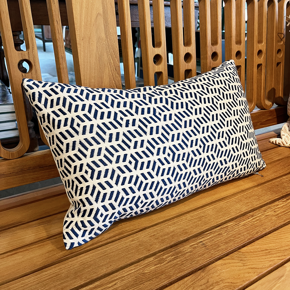 Geo Pattern Lumbar Pillow