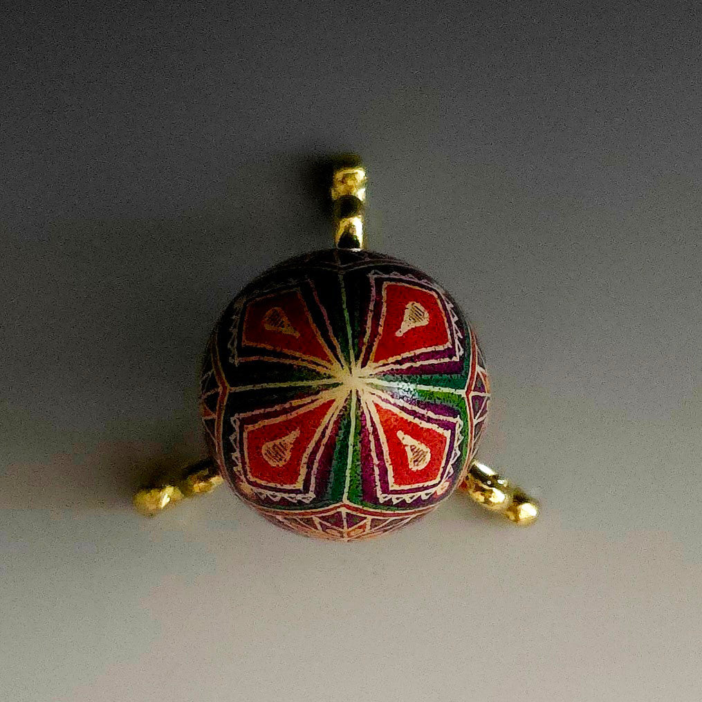 "Bonabella" Hand painted Guinea Hen Egg