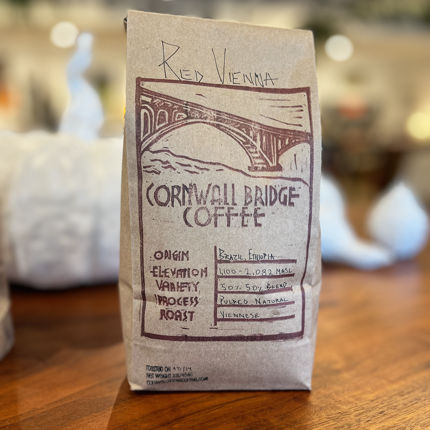 Cornwall Bridge Coffee Red Vienna