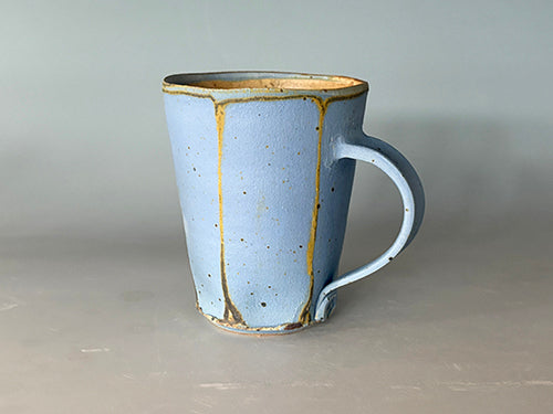 Handmade Tall Mug - Blue
