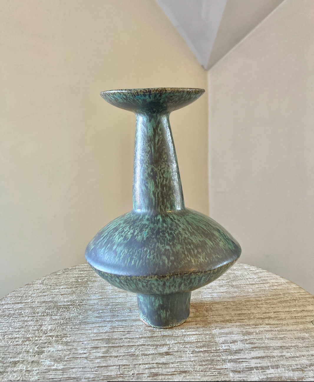 Claude Renaud HB Verdigris Top Vase