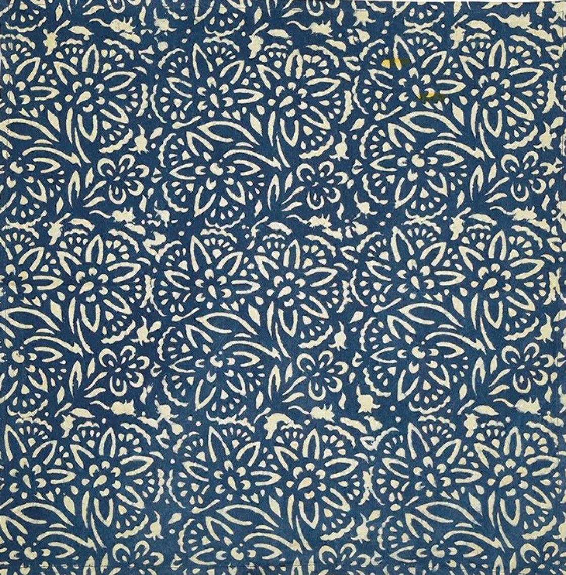 Tilleul Kashish Hand Block Printed Napkins - Indigo