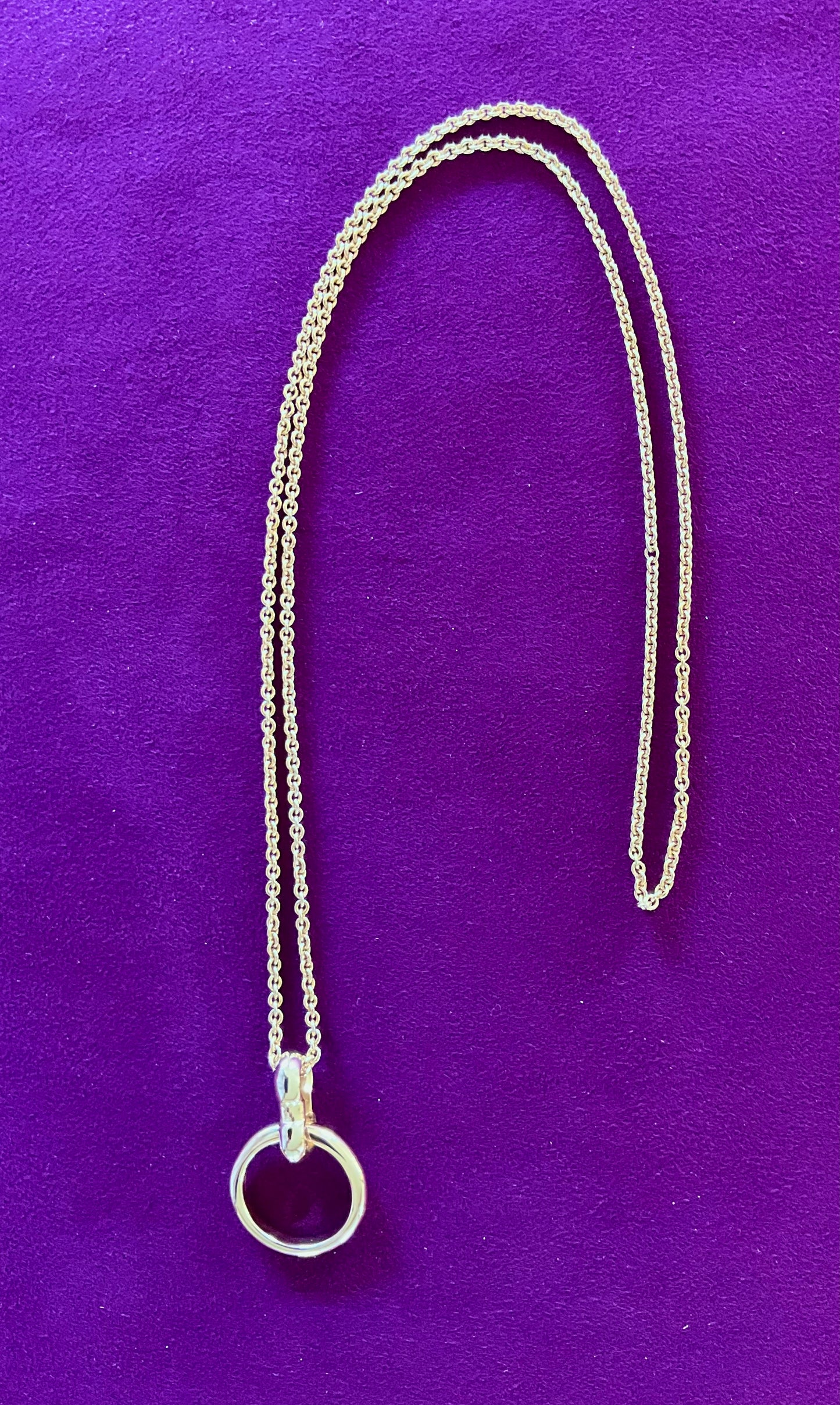 O&8 Gold Plated Bronze Pendant