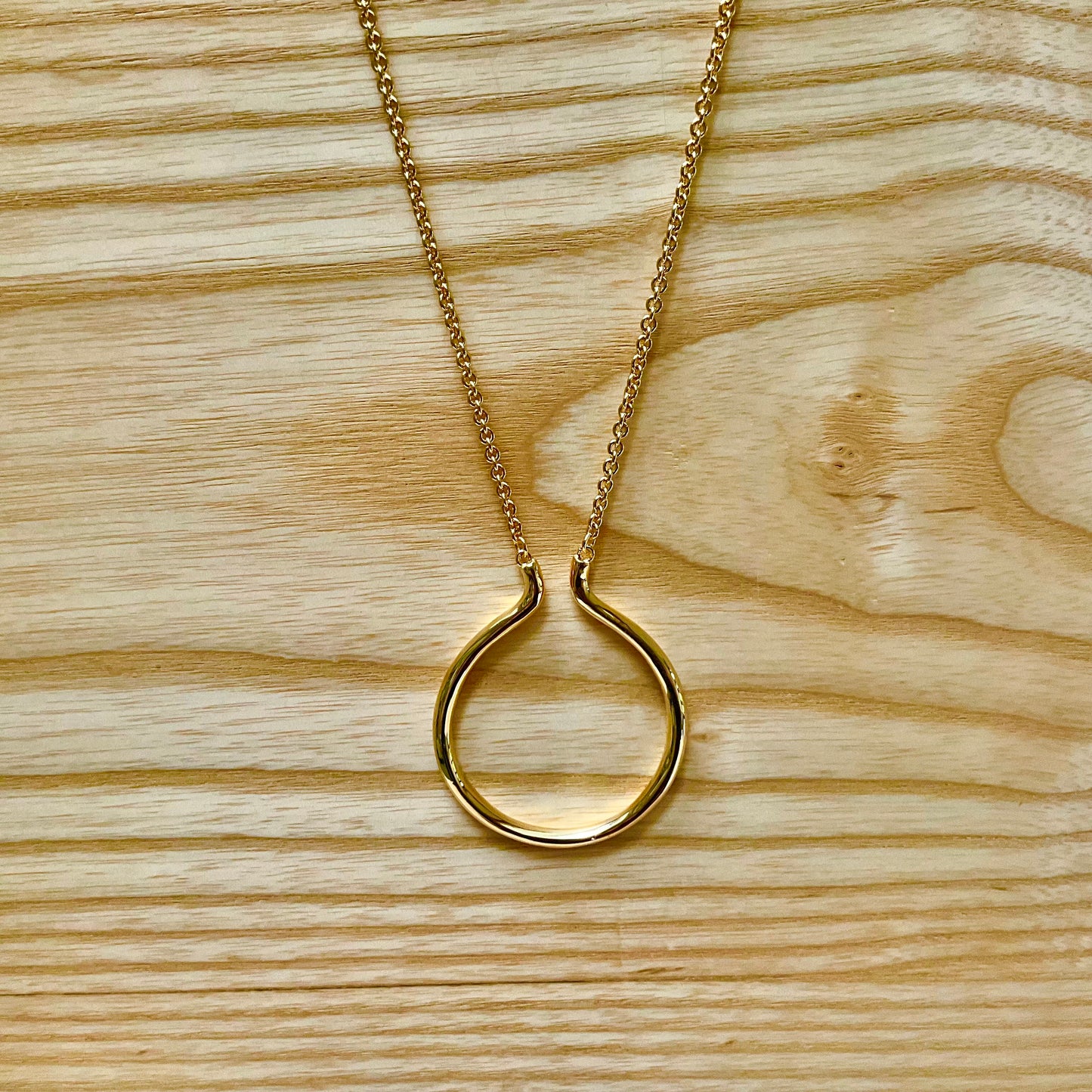 Gold Loop Necklace