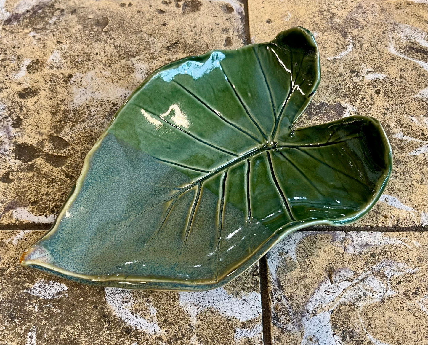 Elephant Ear Trinket Tray