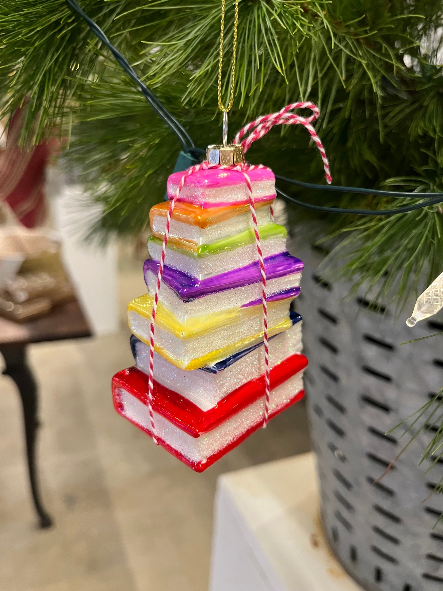 Stack o’ Books Ornament