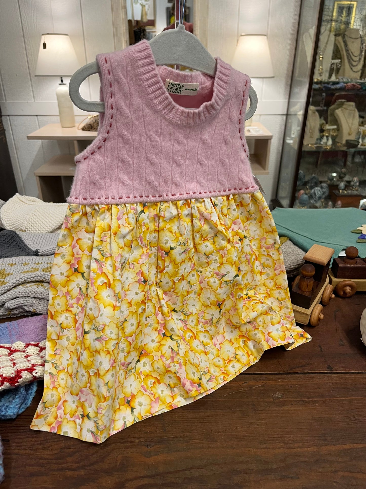 Repurposed Cashmere & Cotton Jumper