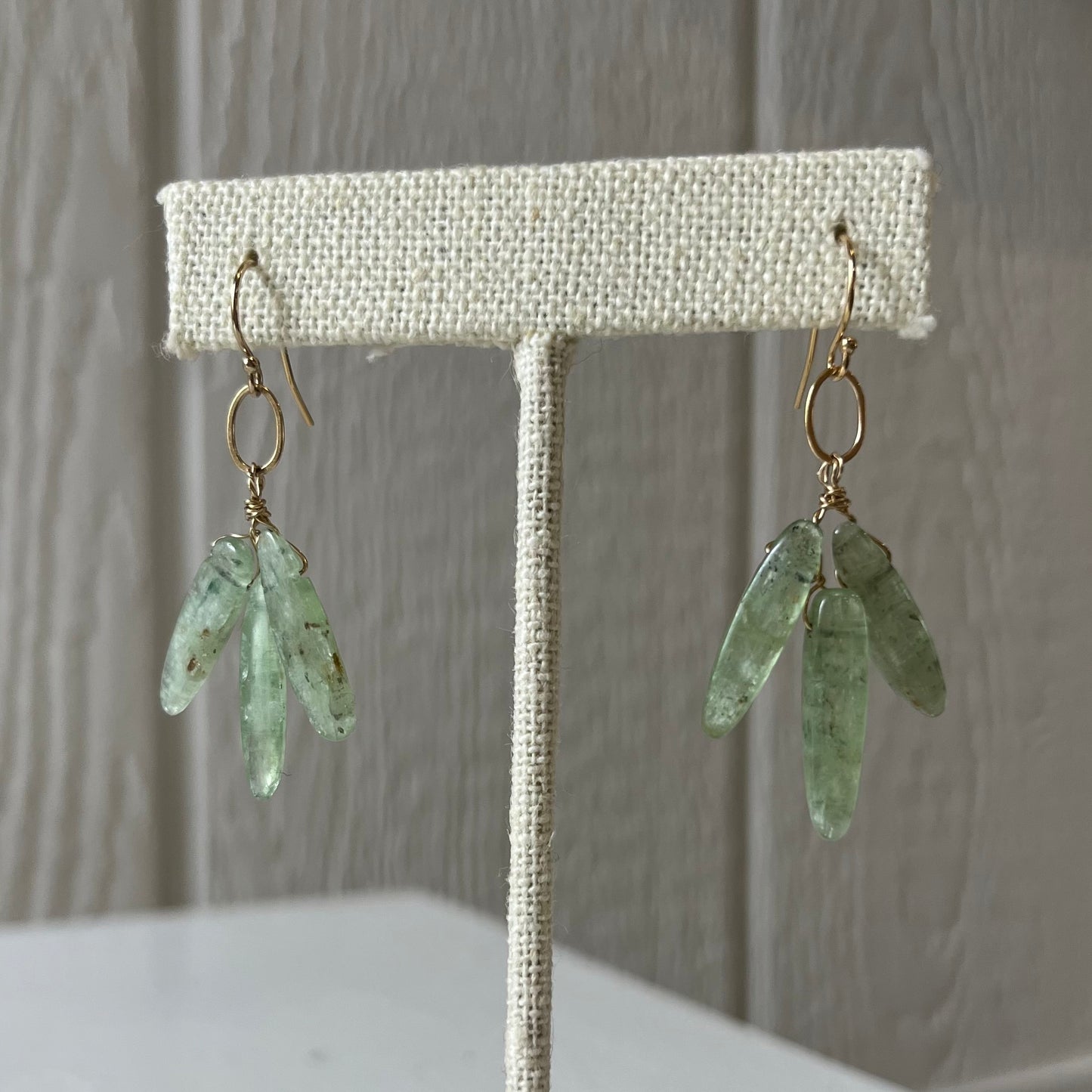 Tourmaline Disc Dangles