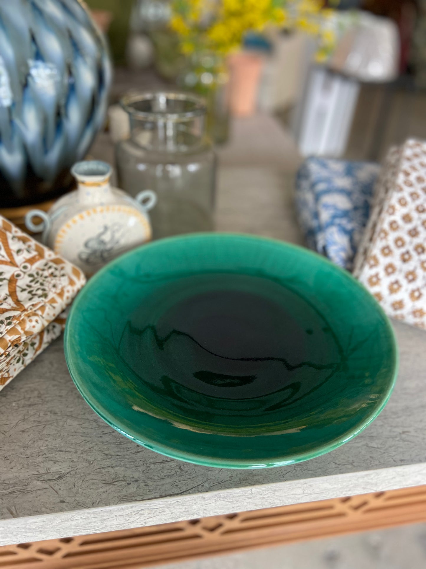 MALIKZADA 11" PLATE JADE