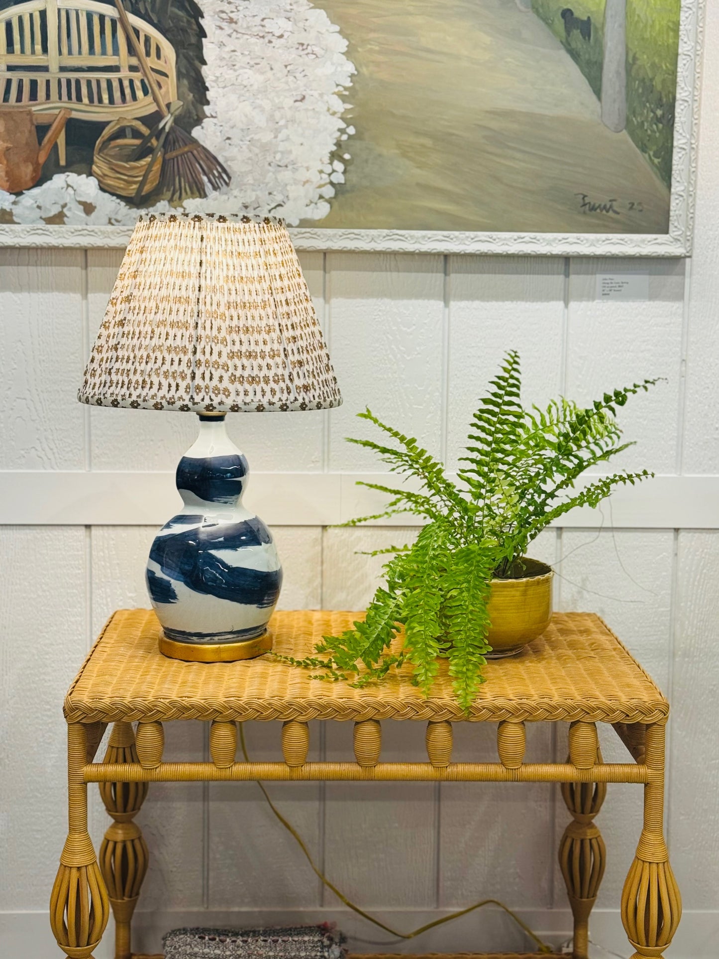 Small Brush Stroke Lamp