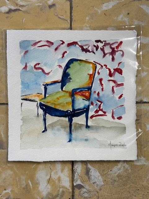 Original Watercolor - Chair