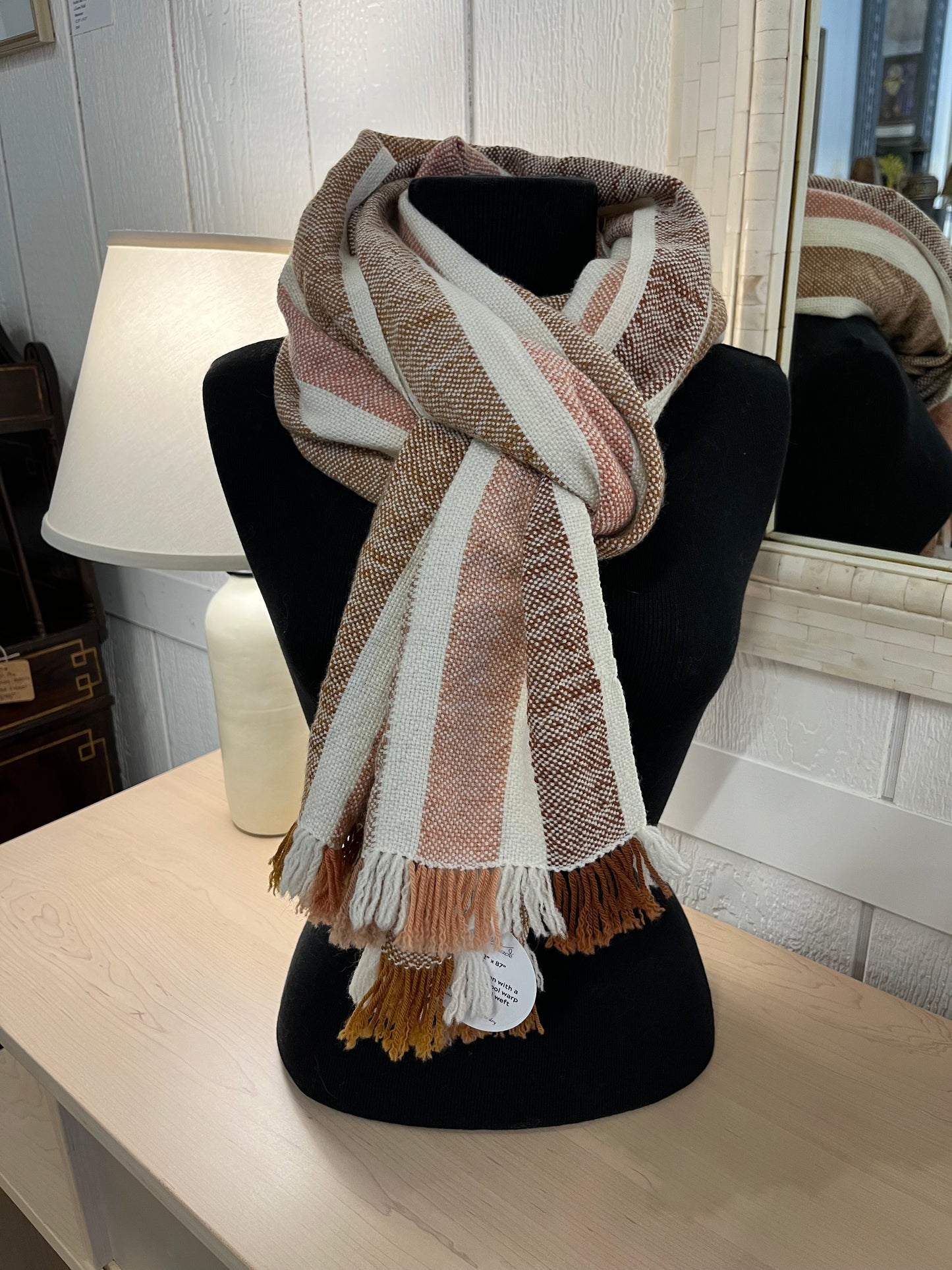 Handwoven Wool Scarf