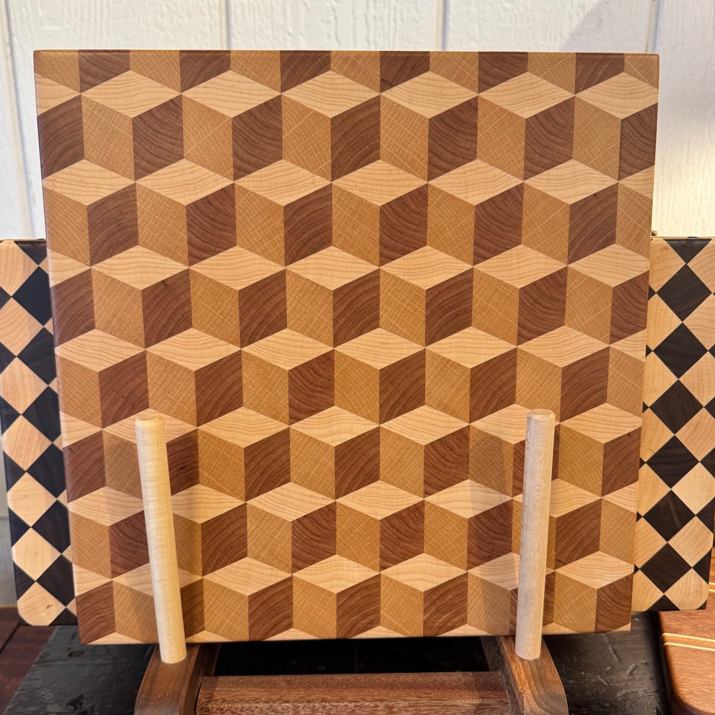 "Tumbling Blocks" Board