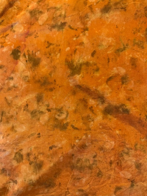 Botanically Dyed Silk Scarf