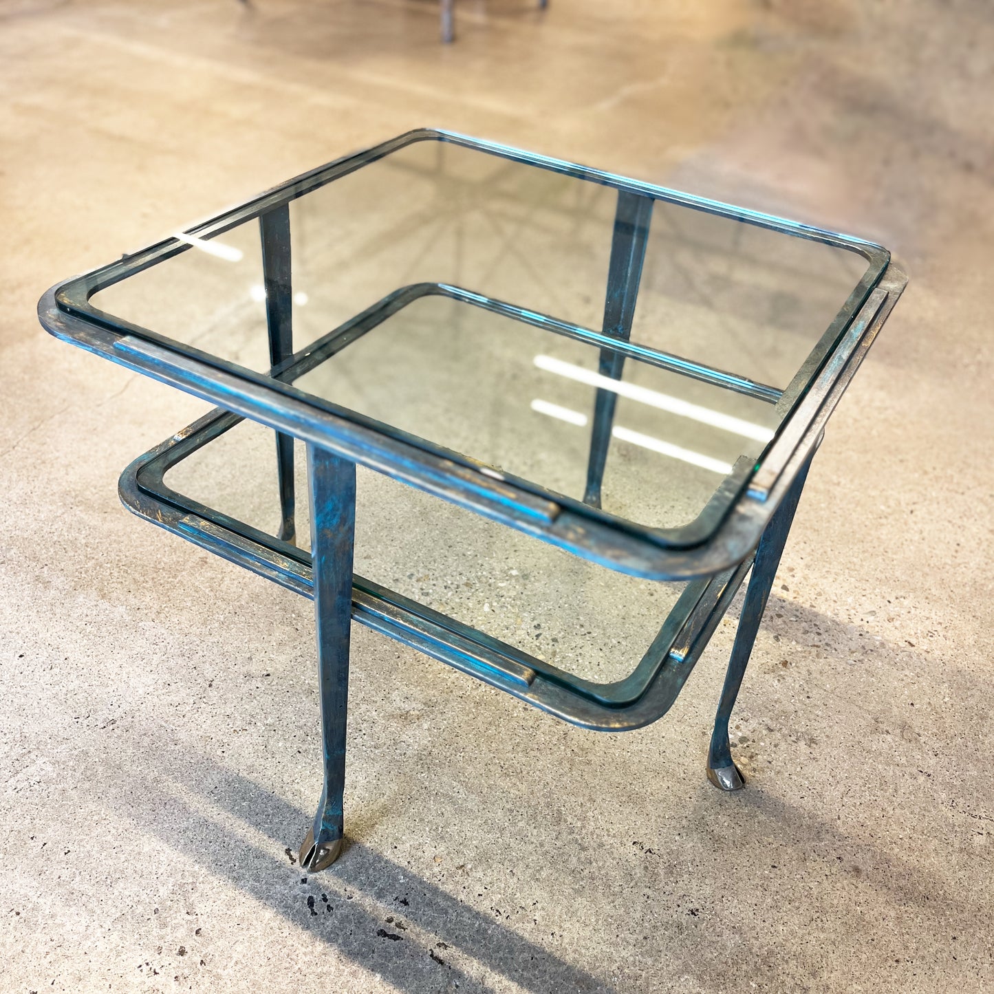 Glass Top Coffee Table
