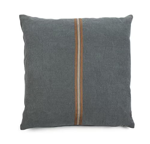 Atlas Pillow Cover in River Blue - 20" x 20"