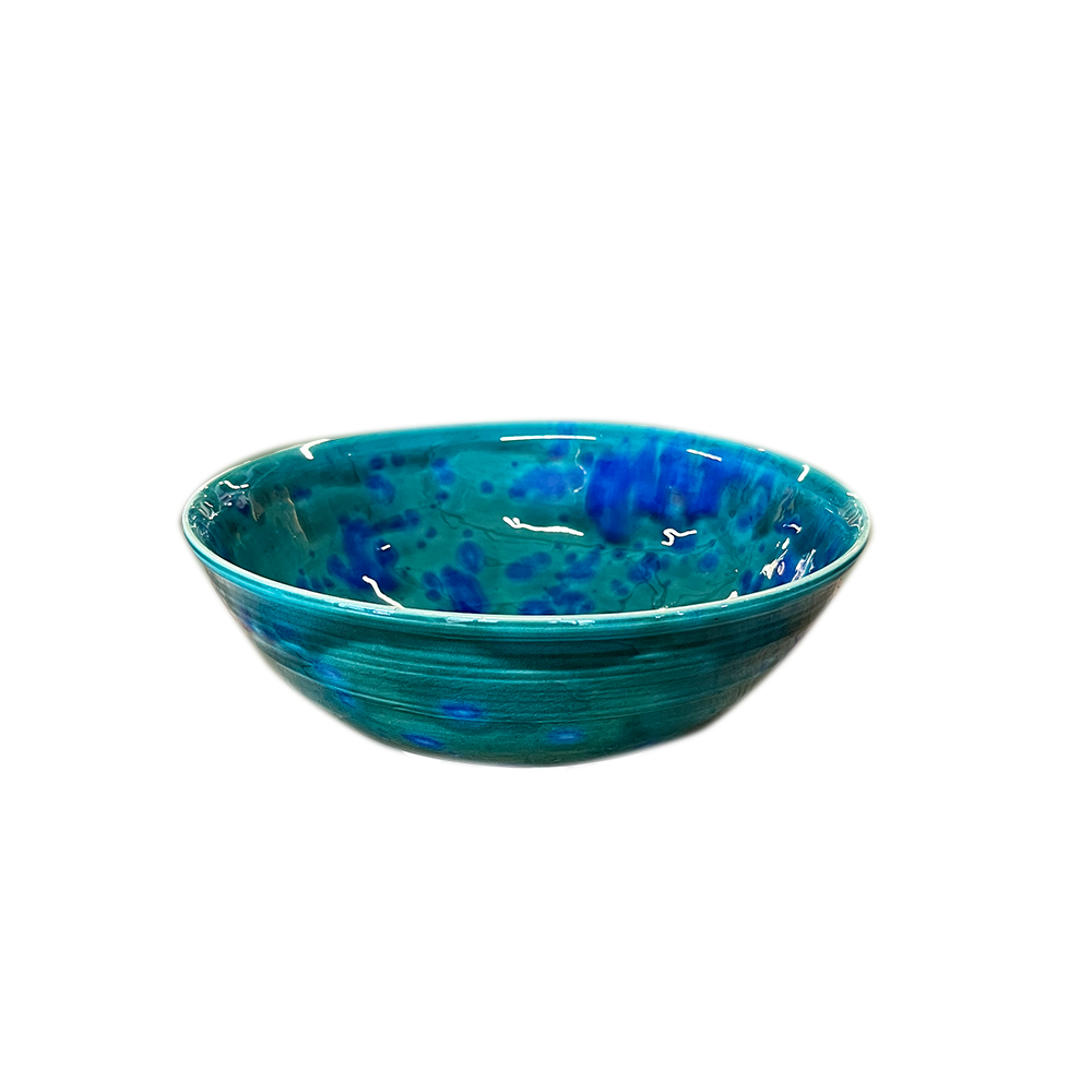 Multi-Colored Bowl in Turquoise