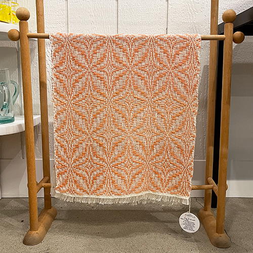 Table Runner/Scarf in Coral