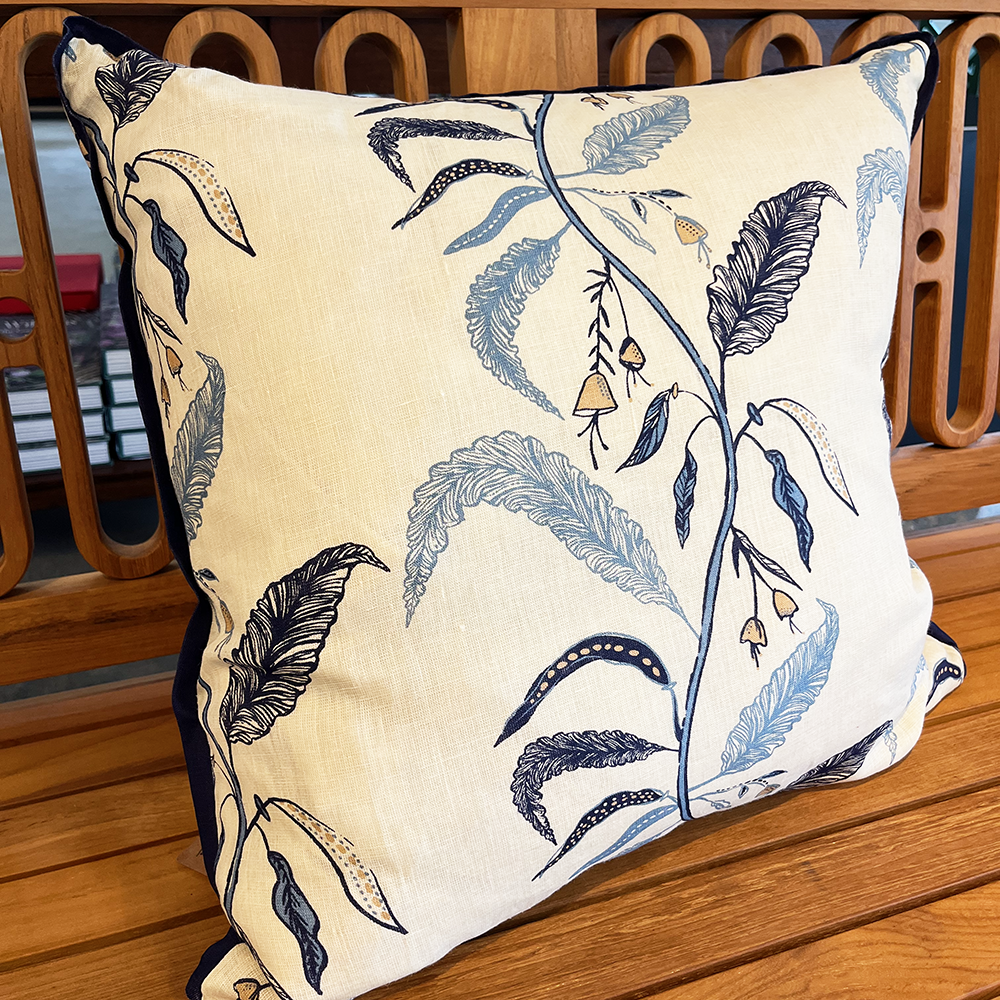 Tuileries Pillow in Lapis