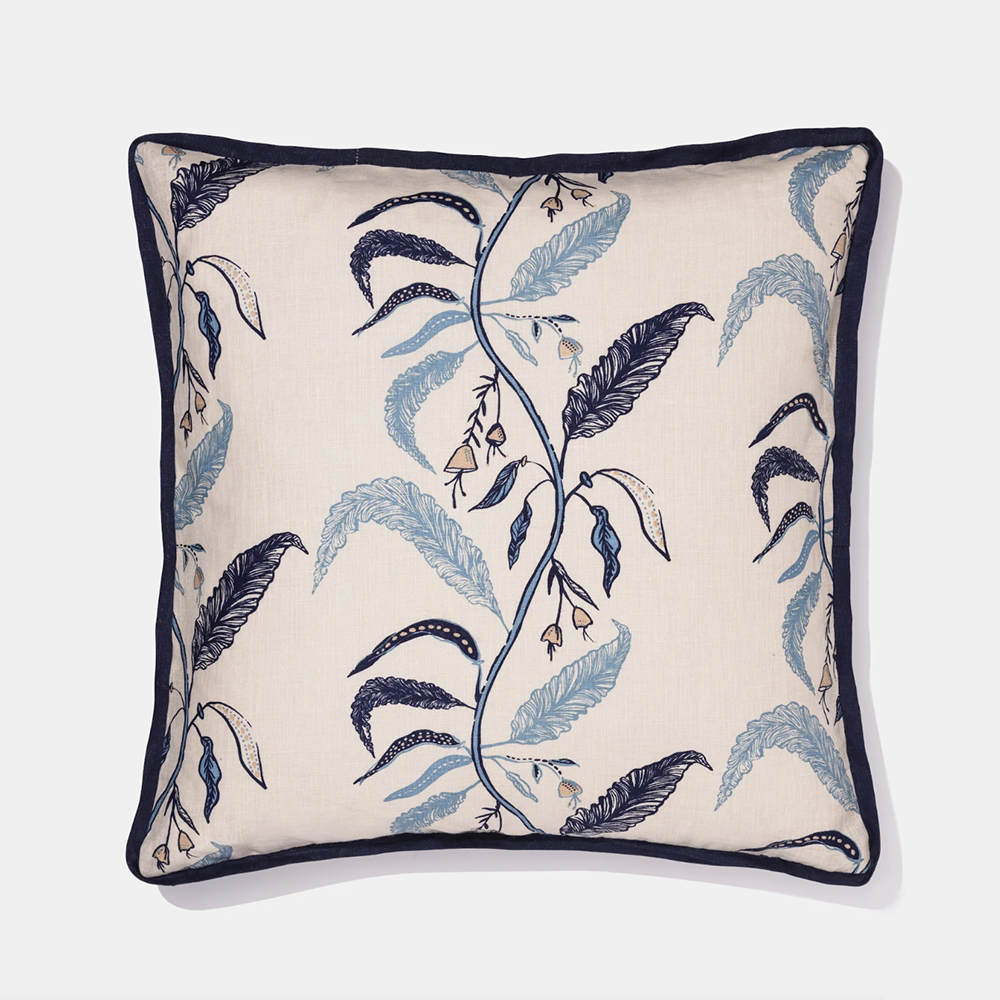 Tuileries Pillow in Lapis