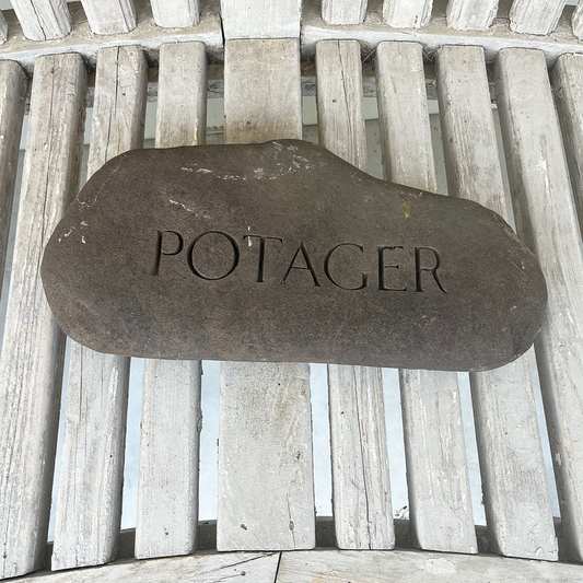 "Potager" Stone Marker