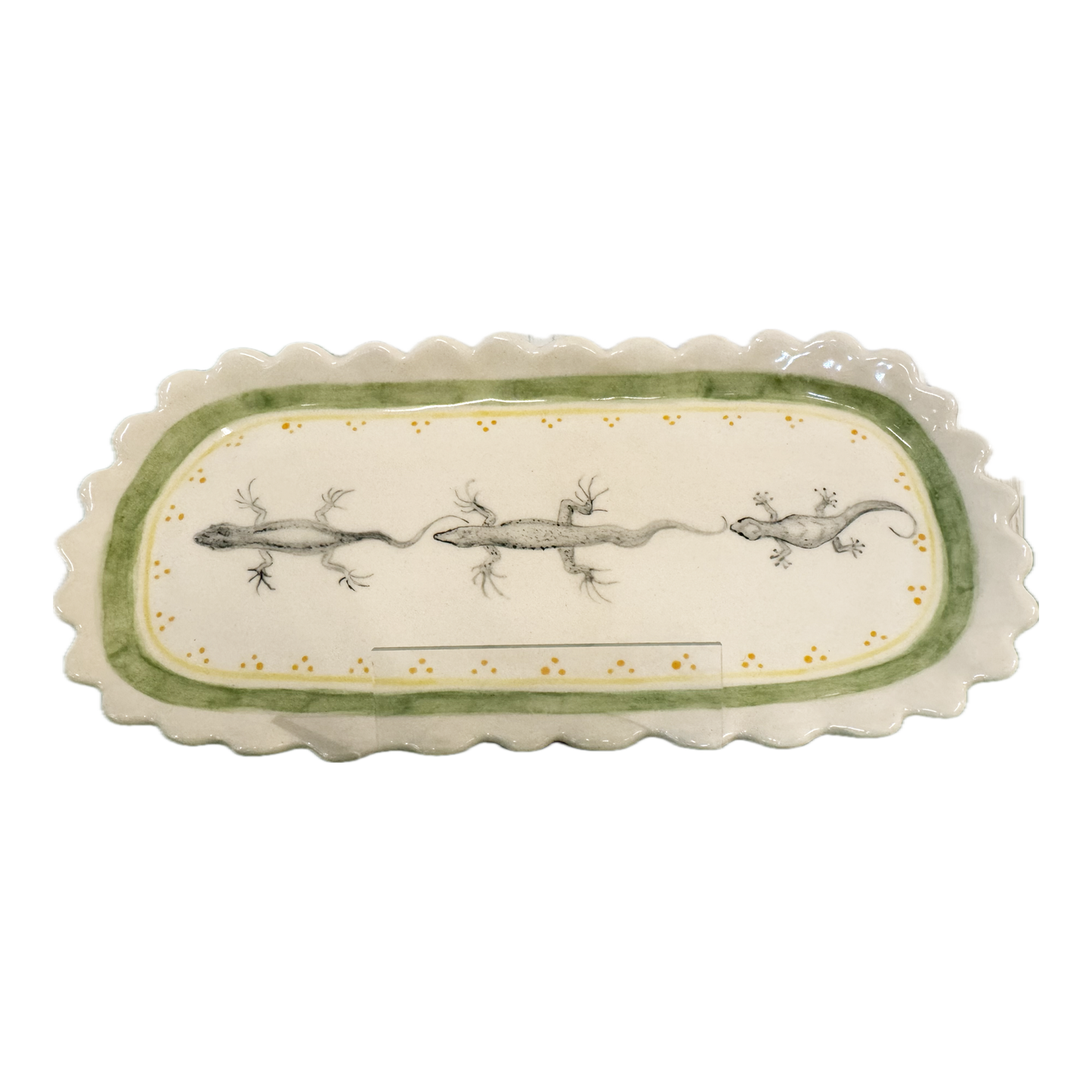 3 Salamander Trinket Dish