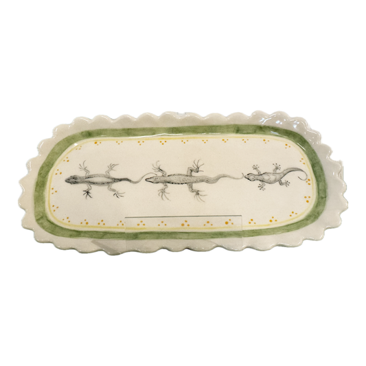 3 Salamander Trinket Dish