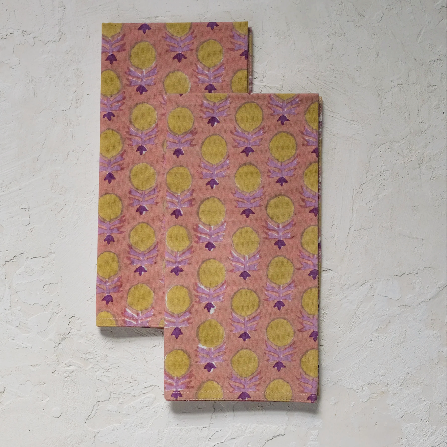 Kesya Napkins in Grapefruit Pink - Set of 4