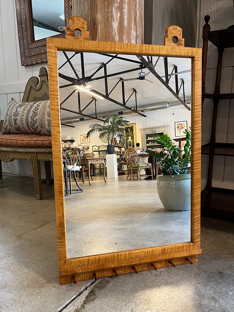 Tiger Maple Shaker Mirror