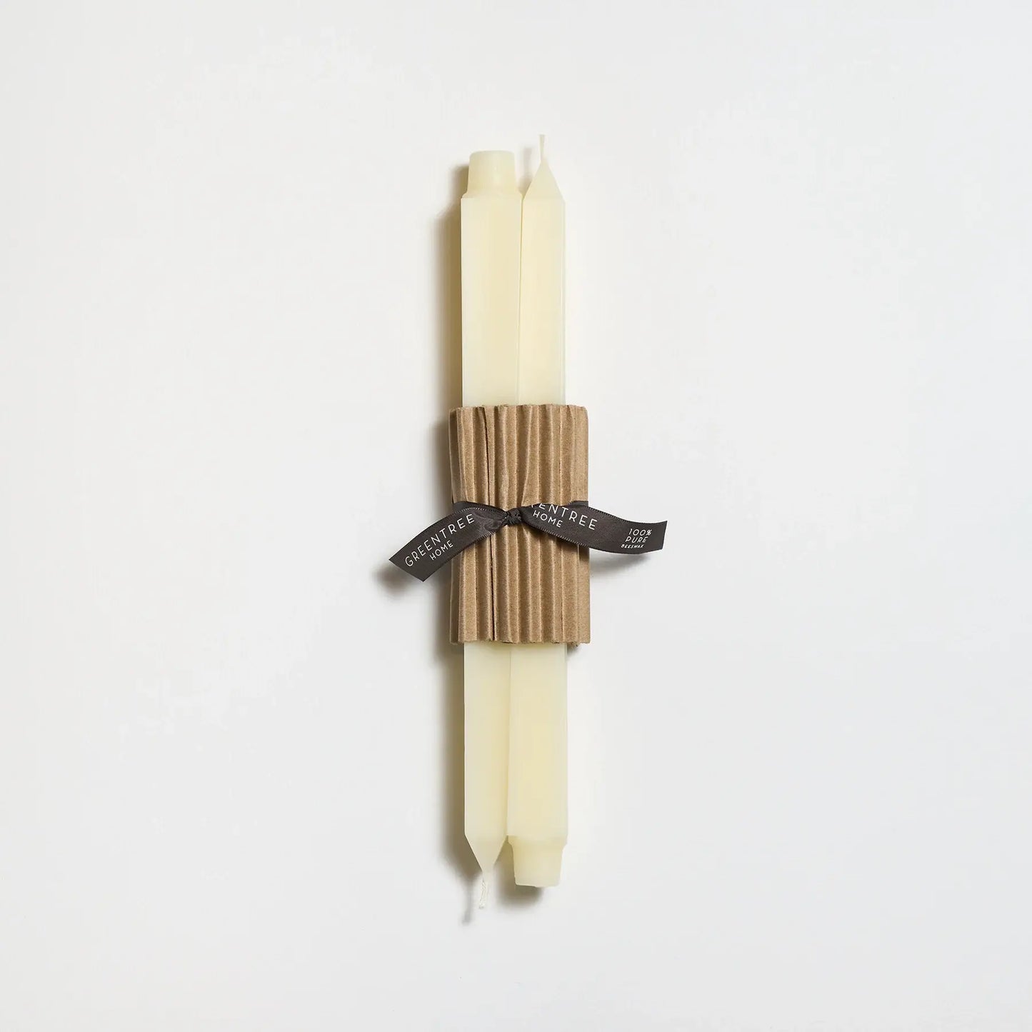 12" Square Tapers: Cream