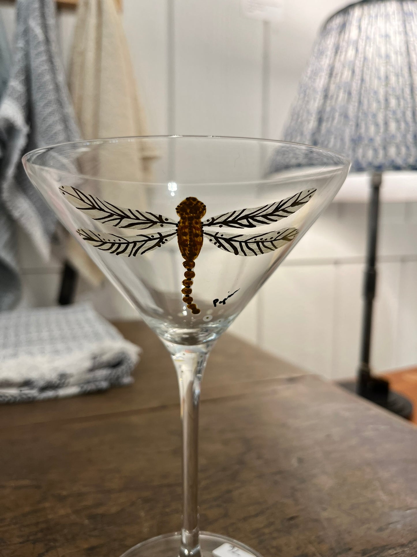 Papineau - Martini Coupes with Dragonflies
