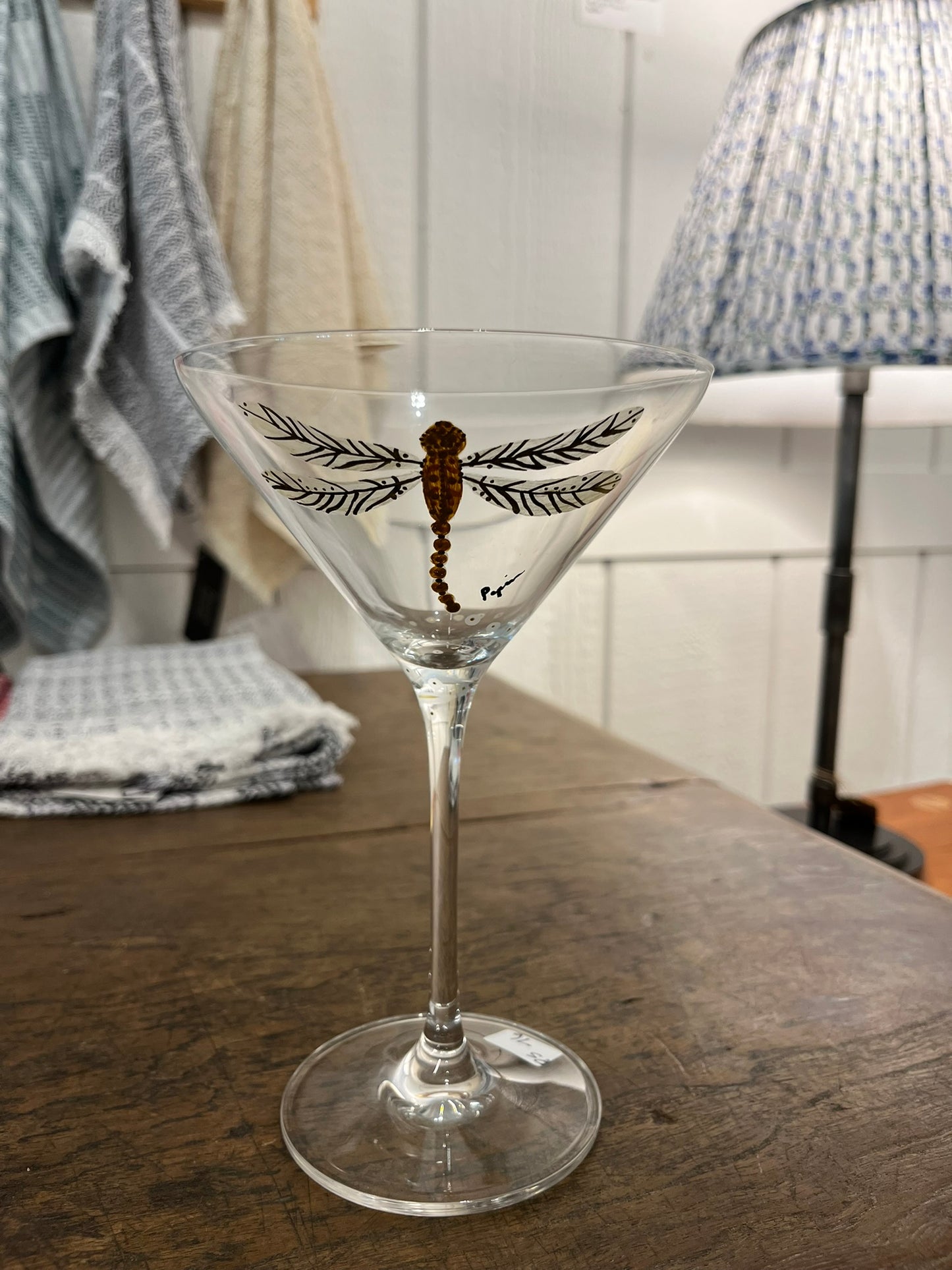Papineau - Martini Coupes with Dragonflies