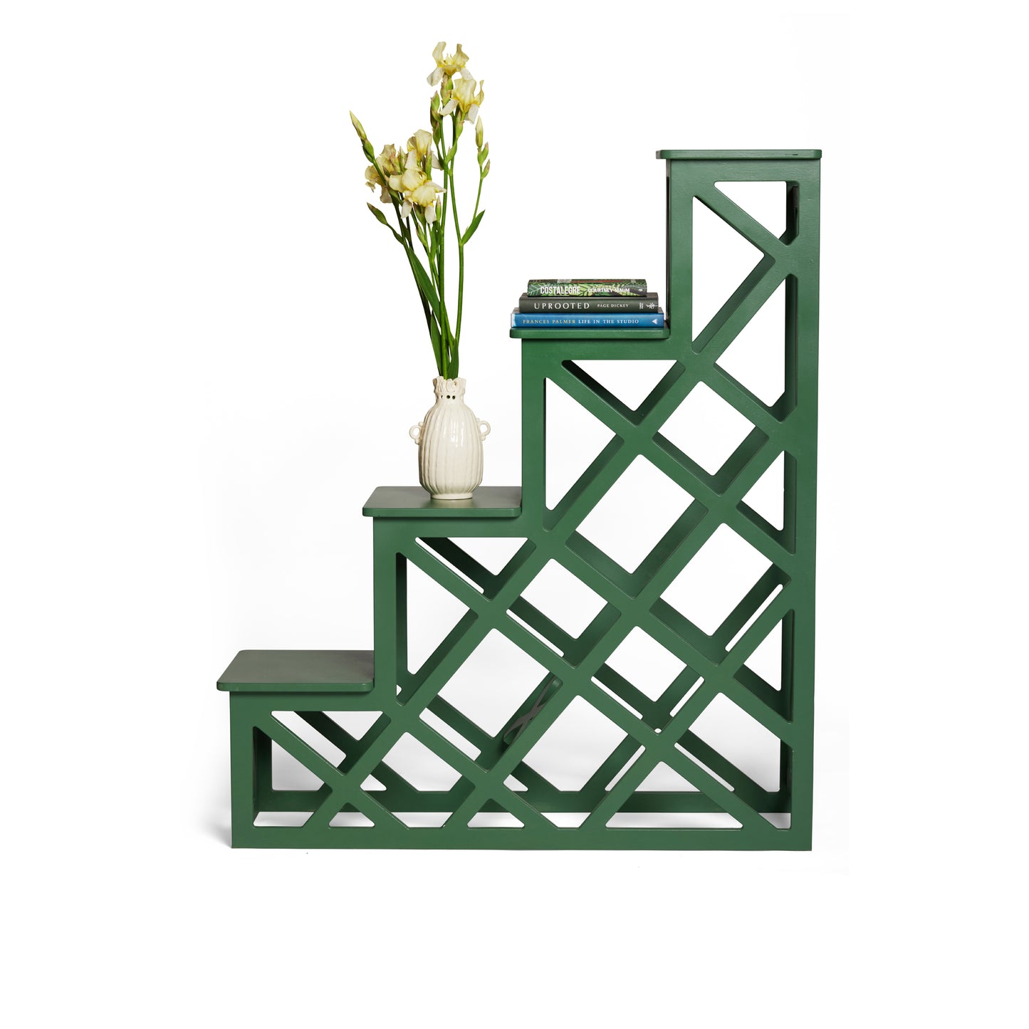 Dark Slate Gray Plant Stand Baltic Birchwood in Gothic Green 100 Main x Bunny Williams