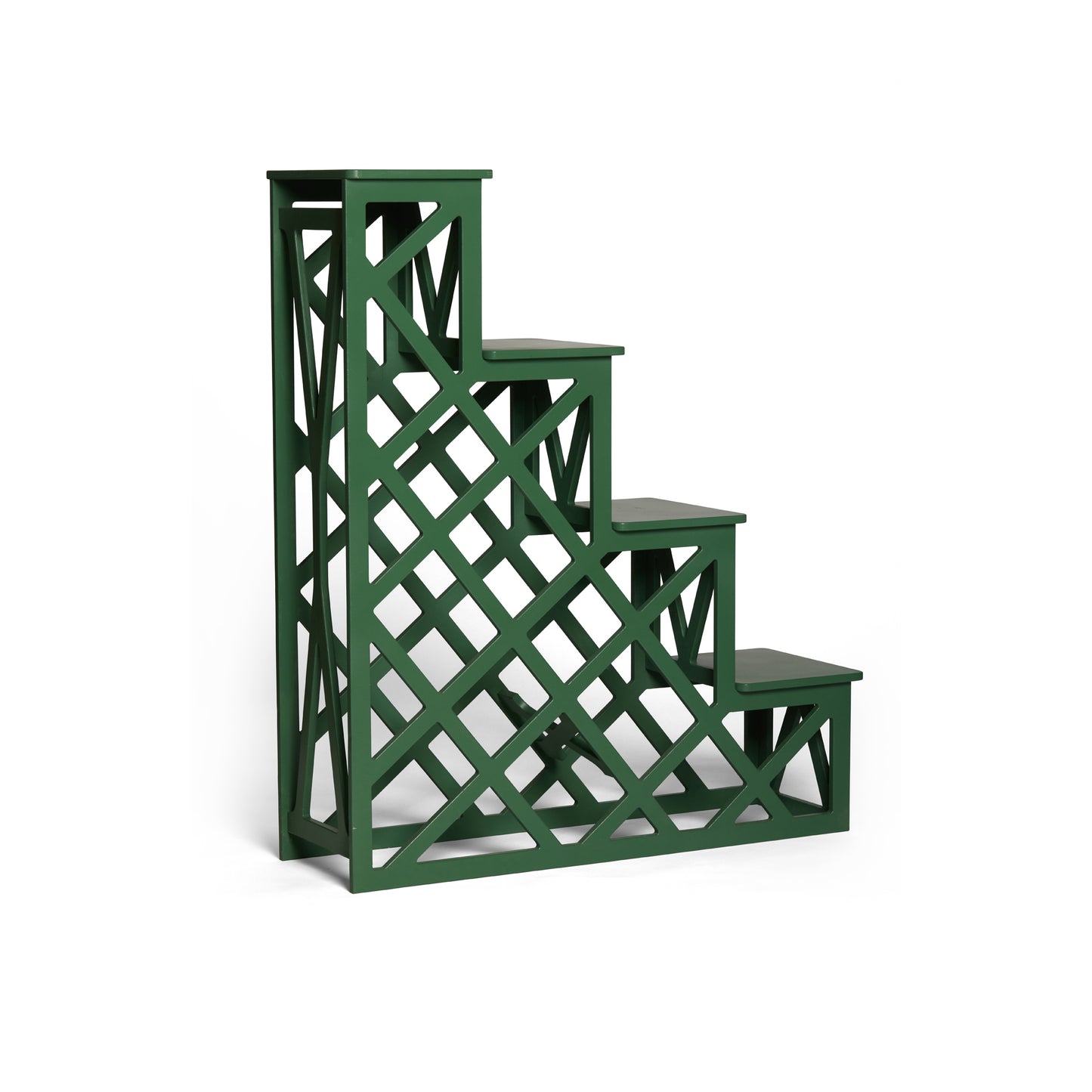 Dark Slate Gray Plant Stand Baltic Birchwood in Gothic Green 100 Main x Bunny Williams