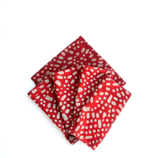 Block Print Cotton Cocktail Napkins - LUV SPRINKLES