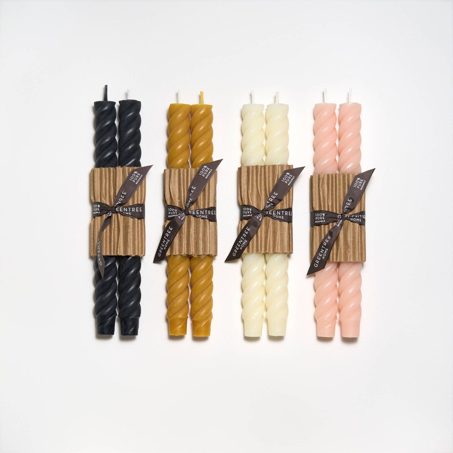 10" Rope Tapers: Bamboo