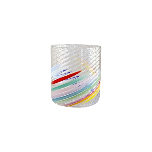 Light Gray 11oz Rocks Glass - Multicolored Tom Stoenner
