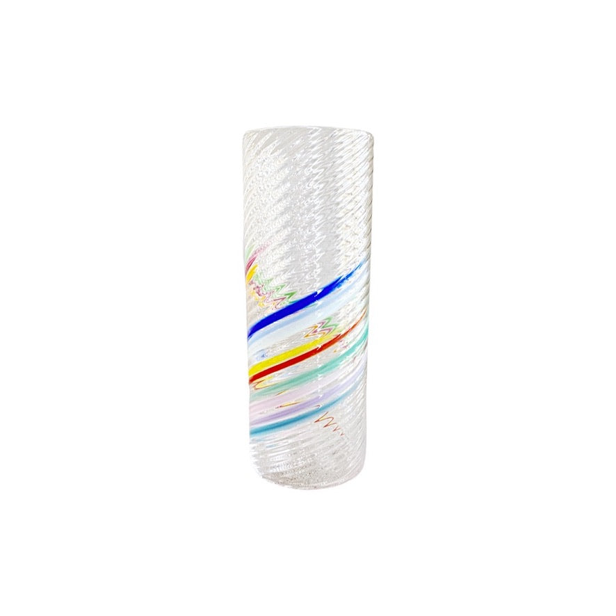 Light Gray 18oz Ice Tea Glass - Multicolored Tom Stoenner
