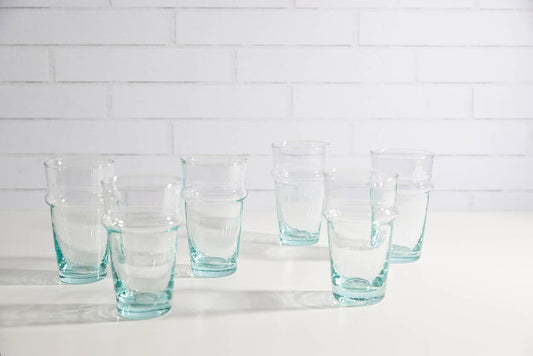 Moroccan Beldi Glass - Clear